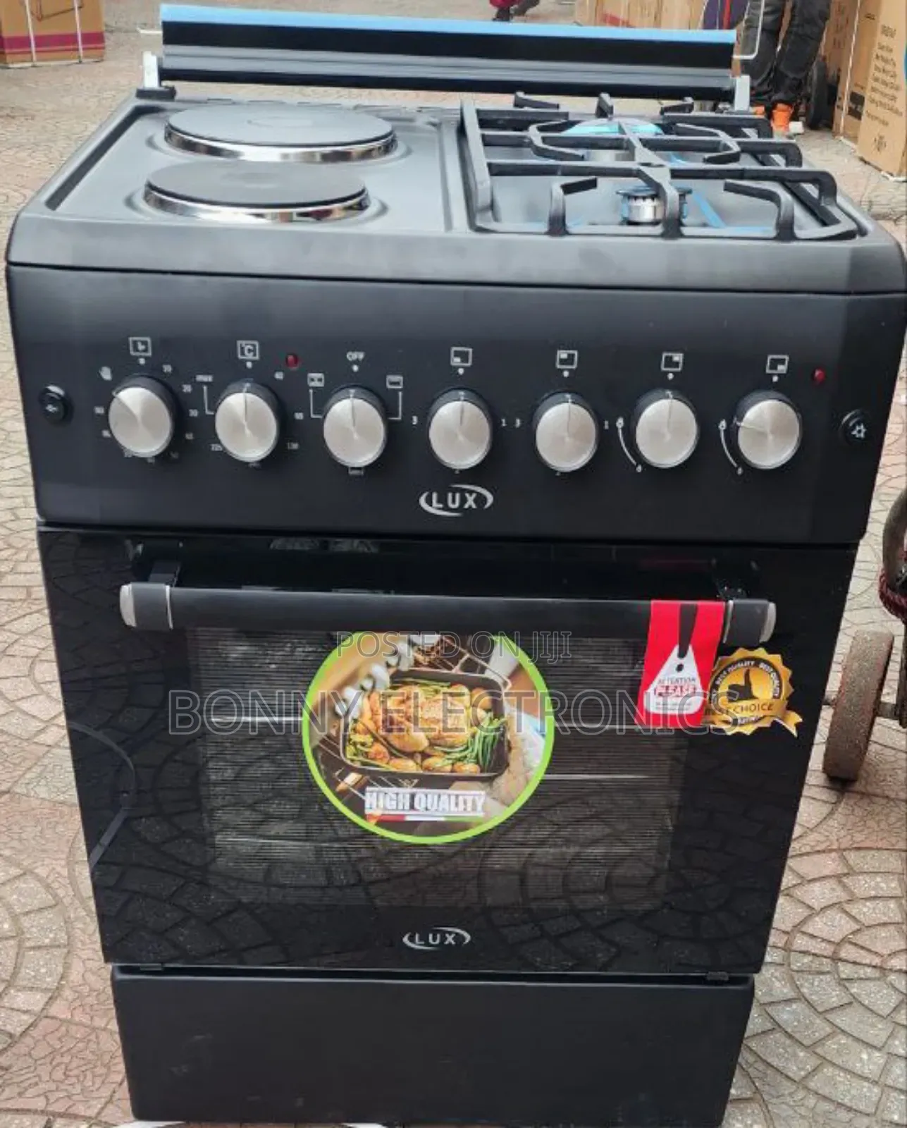 Lux Standing Oven 60*60 4 Electric