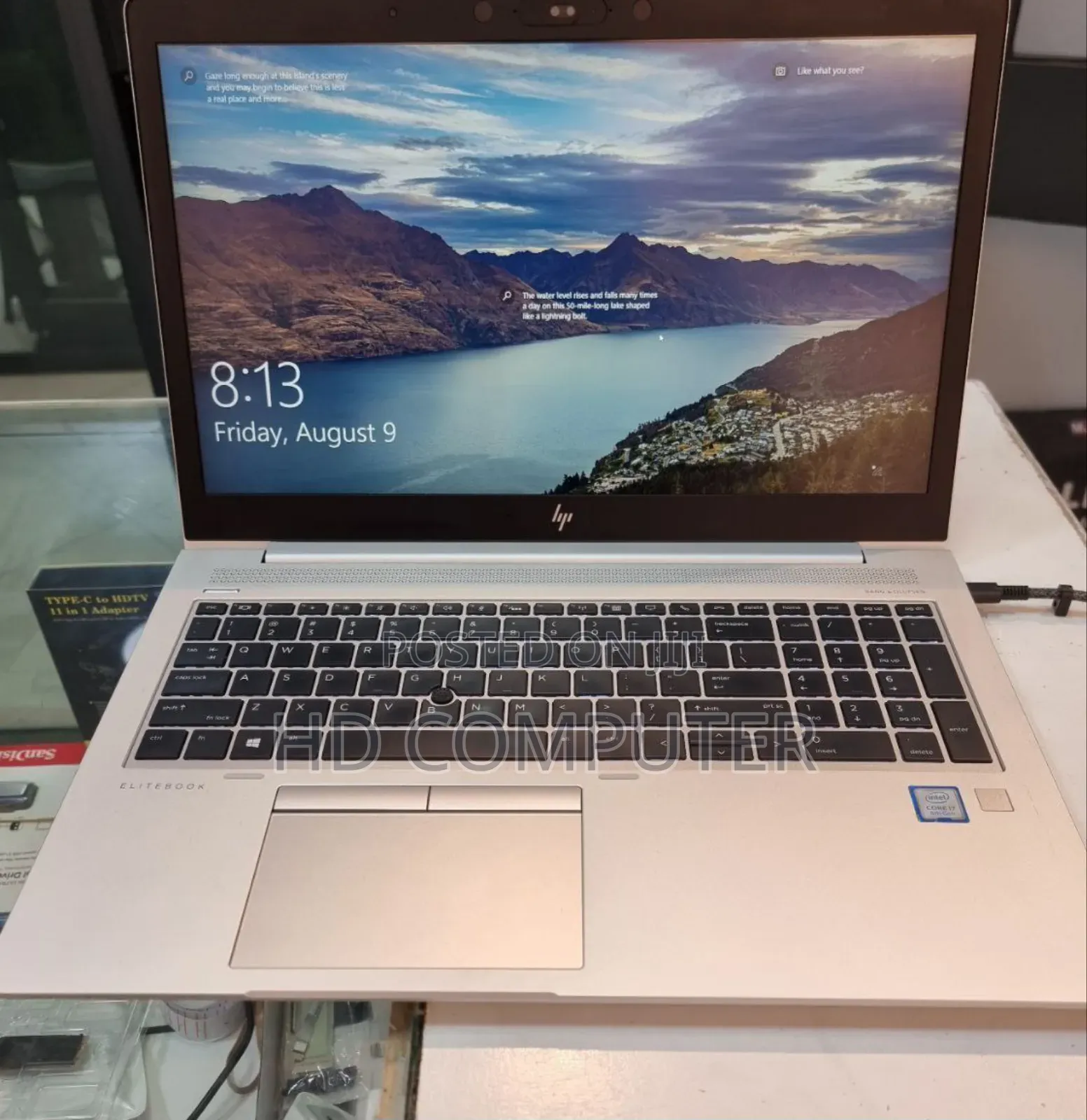 New Laptop HP EliteBook 850 G5 16GB Intel Core I7 SSD 512GB