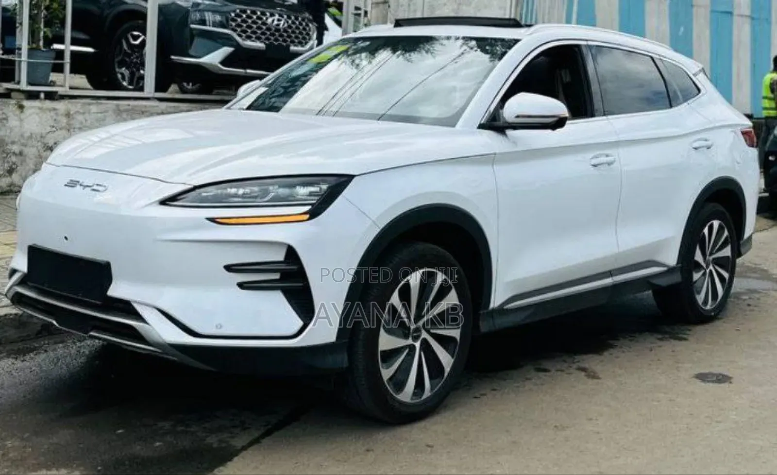 New BYD Song Plus 2024 White