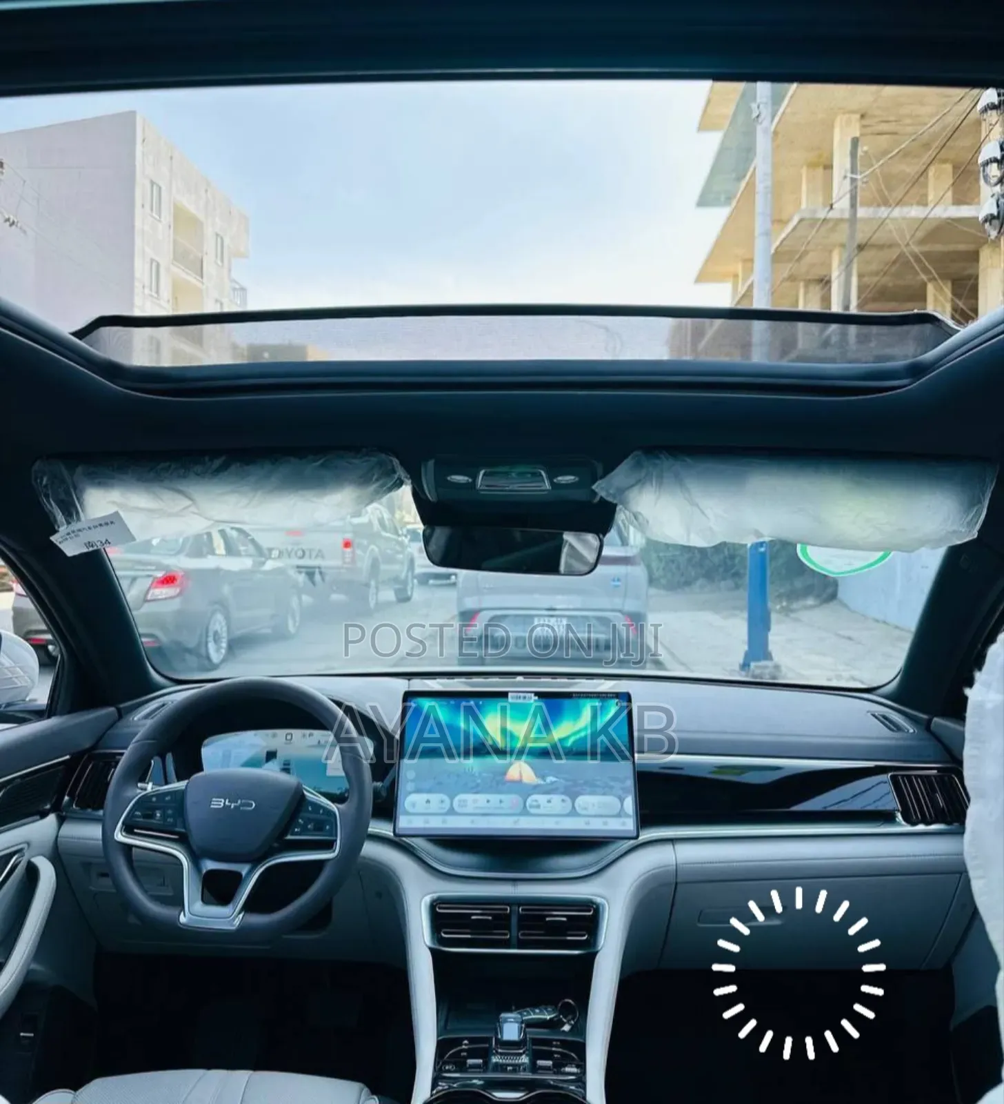 New BYD Song Plus 2024 White