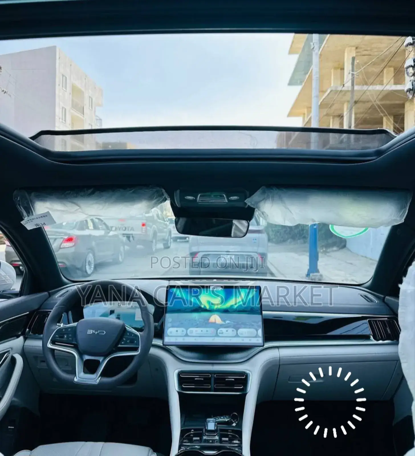 New BYD Song Plus 2024 White