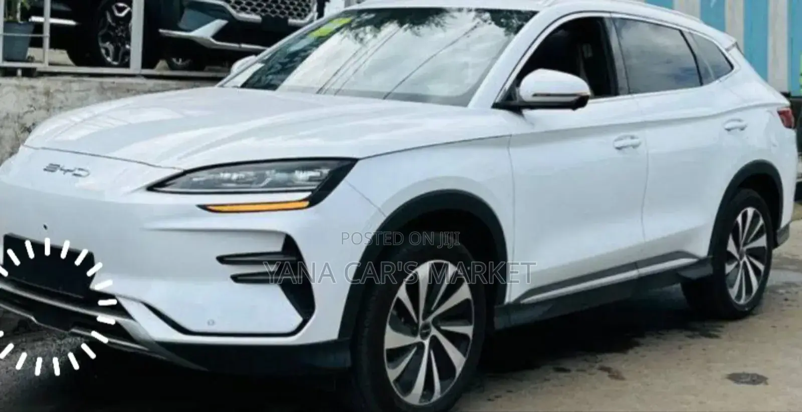 New BYD Song Plus 2024 White