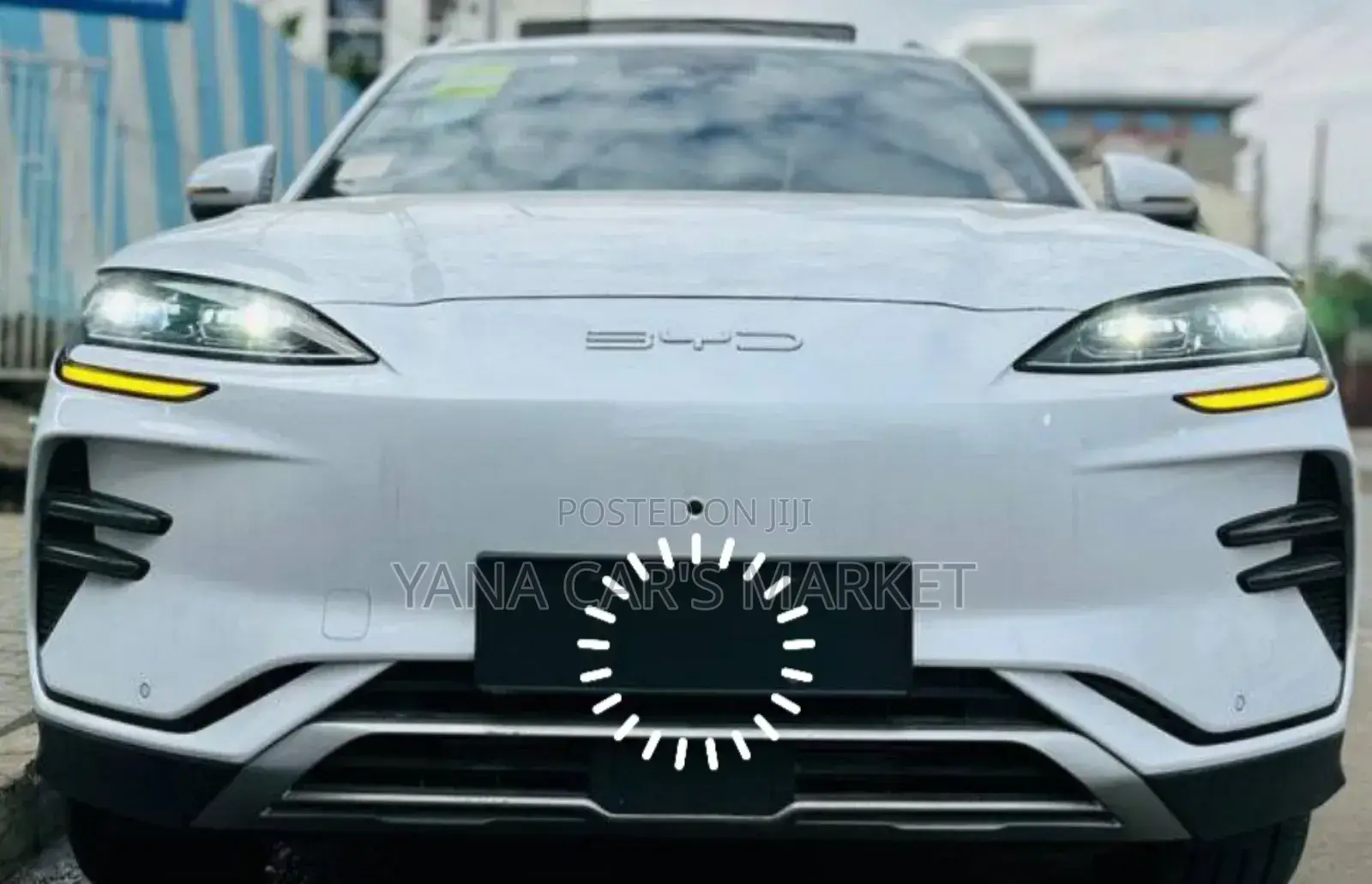 New BYD Song Plus 2024 White