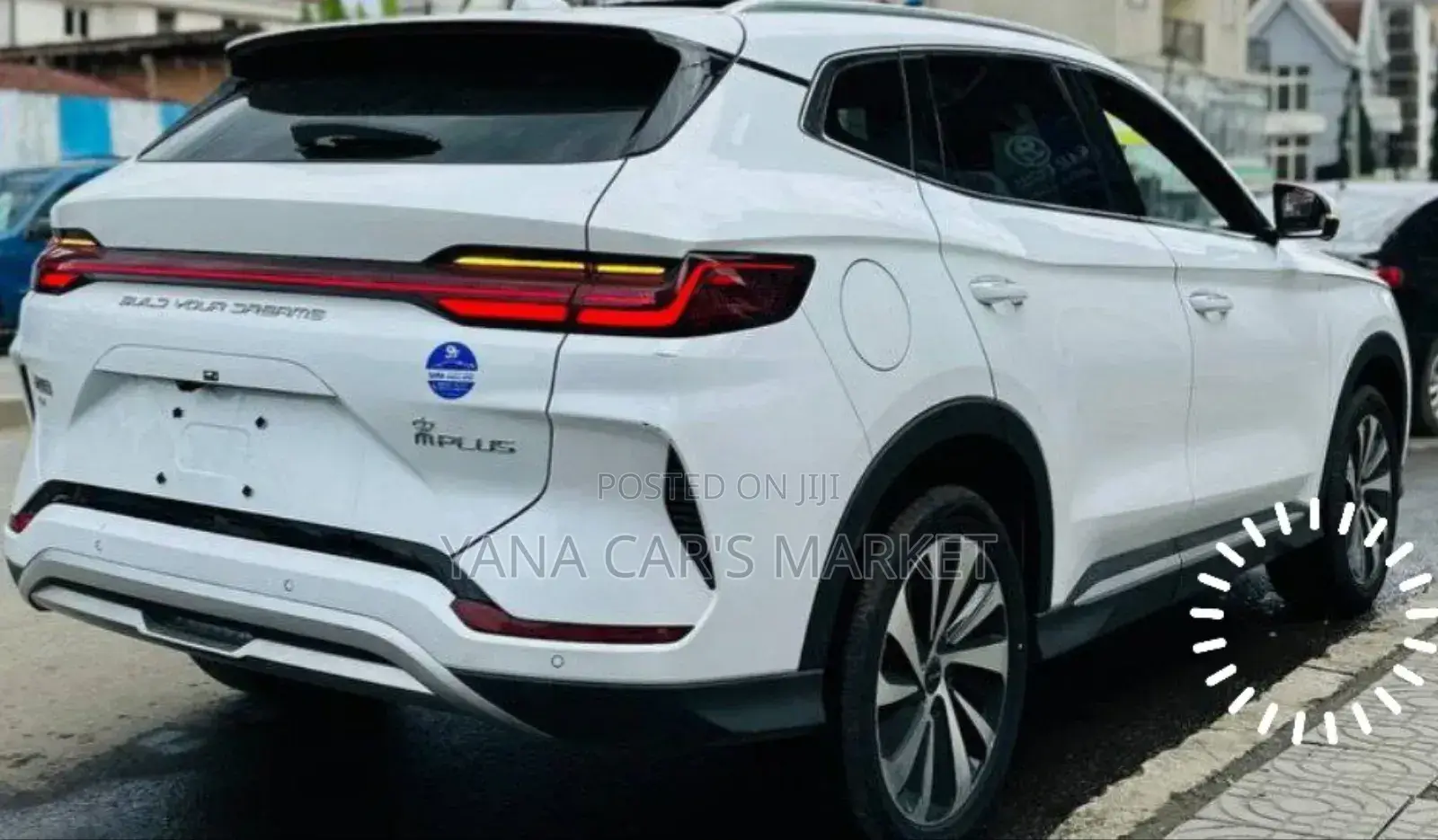 New BYD Song Plus 2024 White