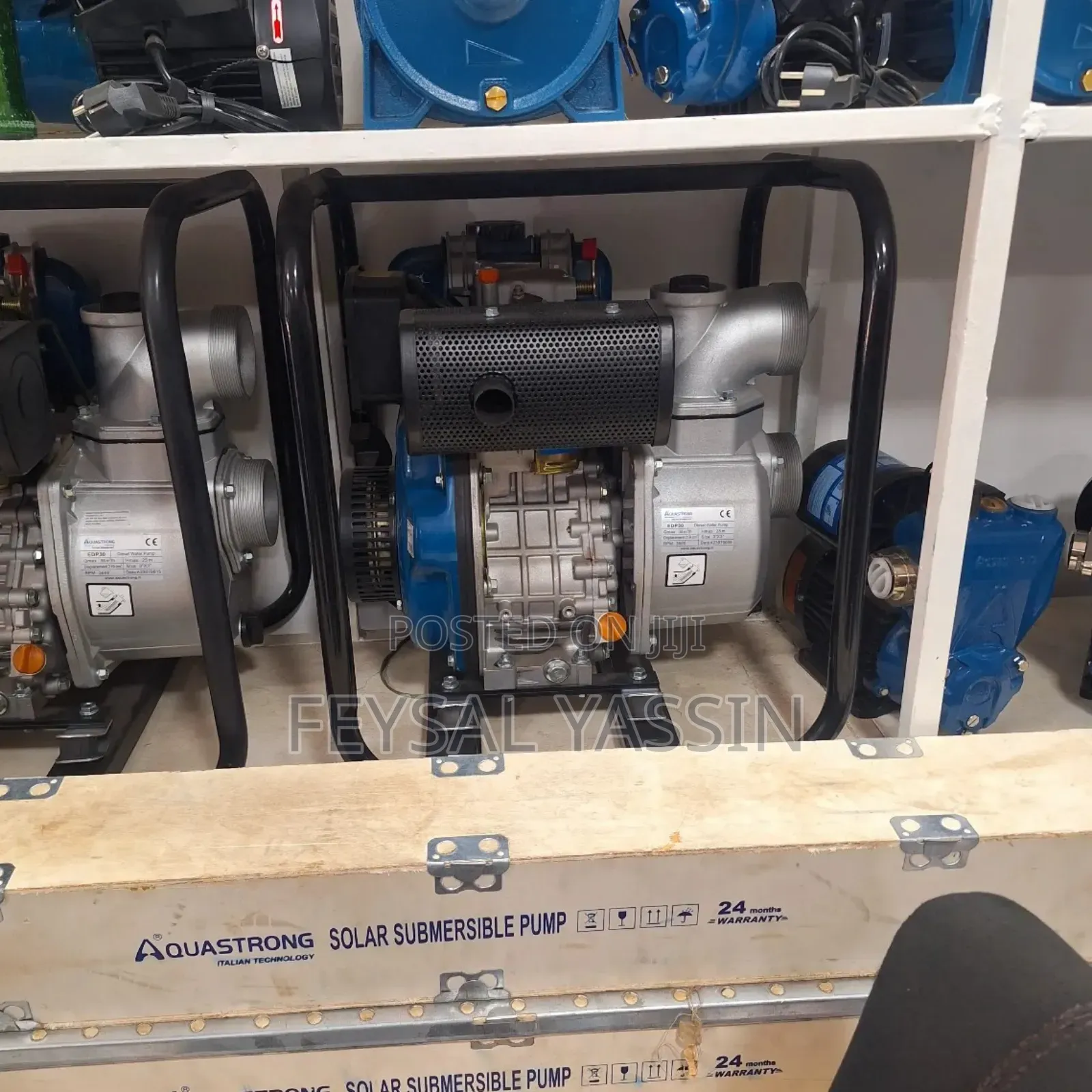 Water Pump Diesel Aquastrong 3'' Italy Standard