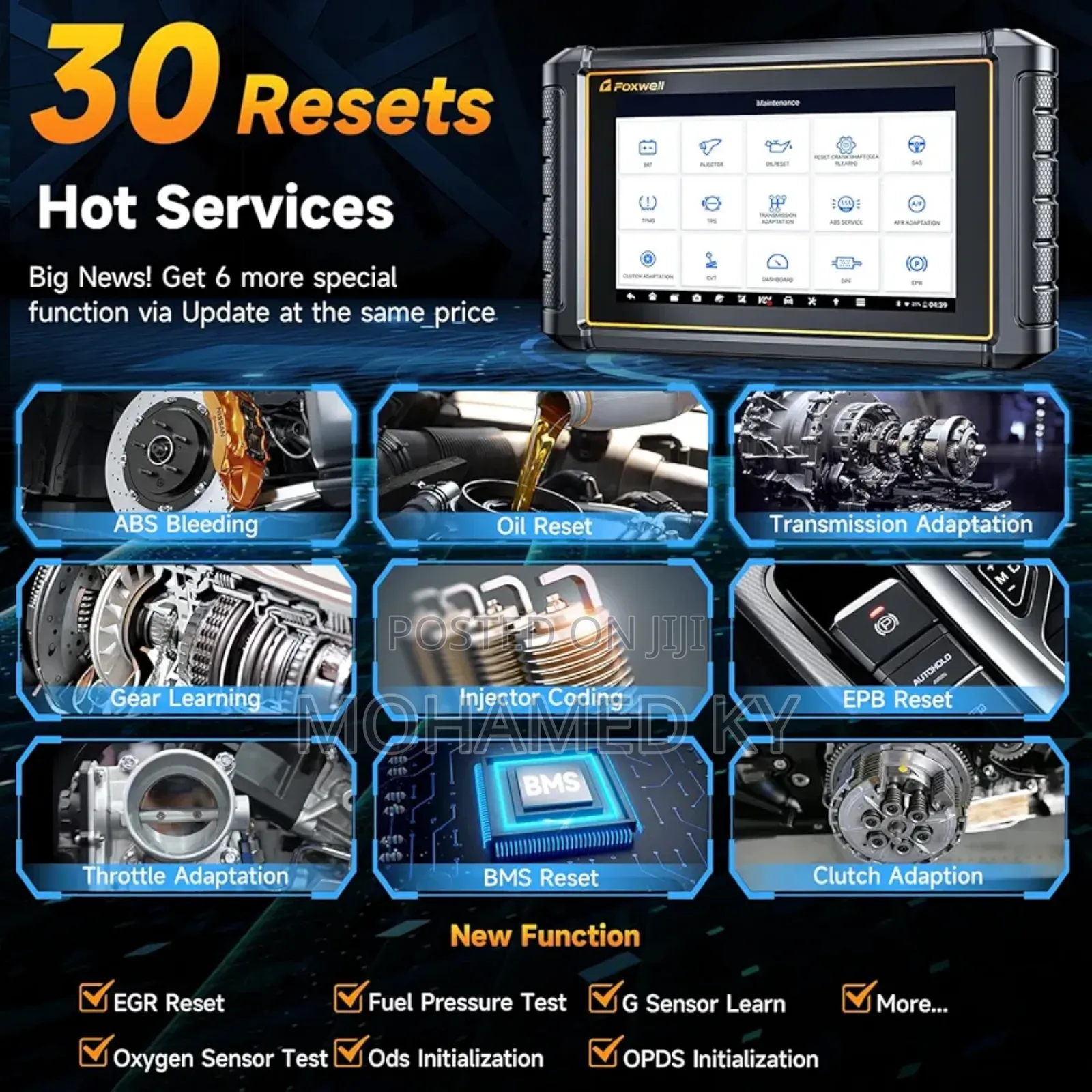 Car Obd Nt809bt Professional Diagnostics