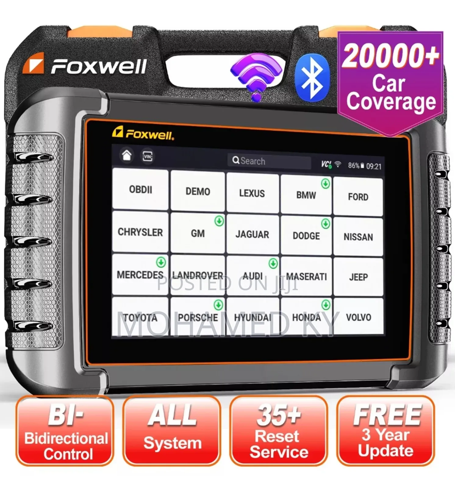Car Obd Nt809bt Professional Diagnostics