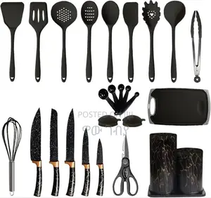 Photo - 25pcs Silicone Kitchen Set Free Delivery
