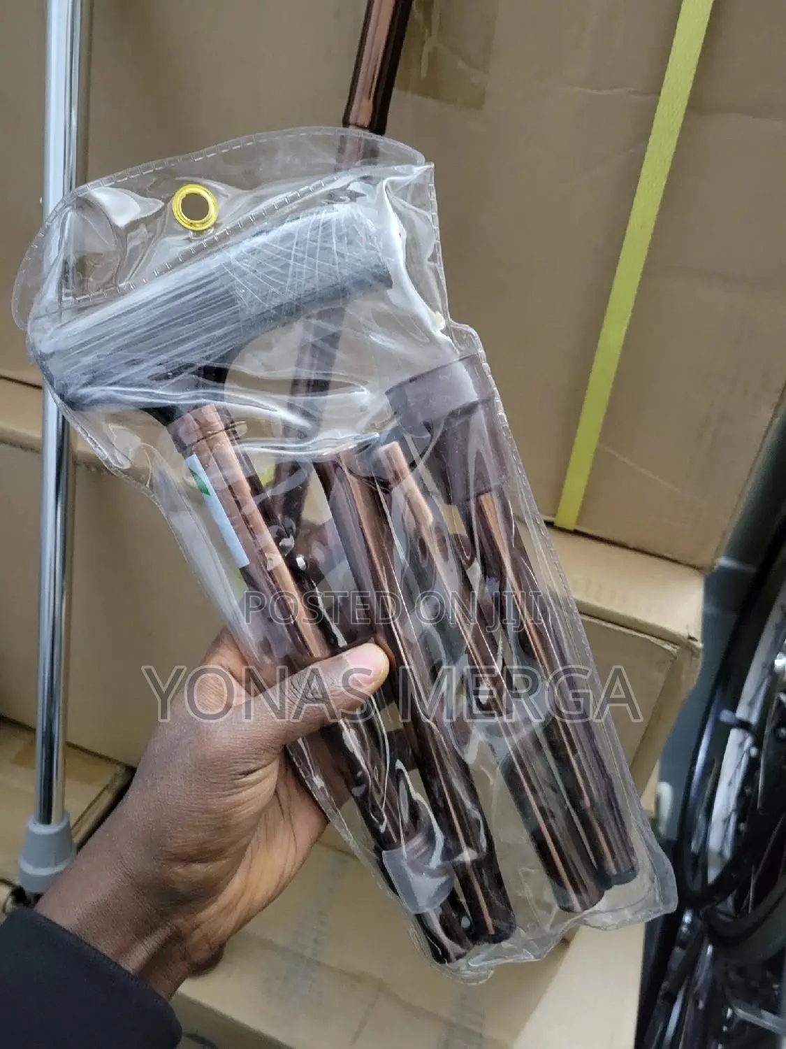 Walking Stick Injury Allows for Weight Shift Stronger Side