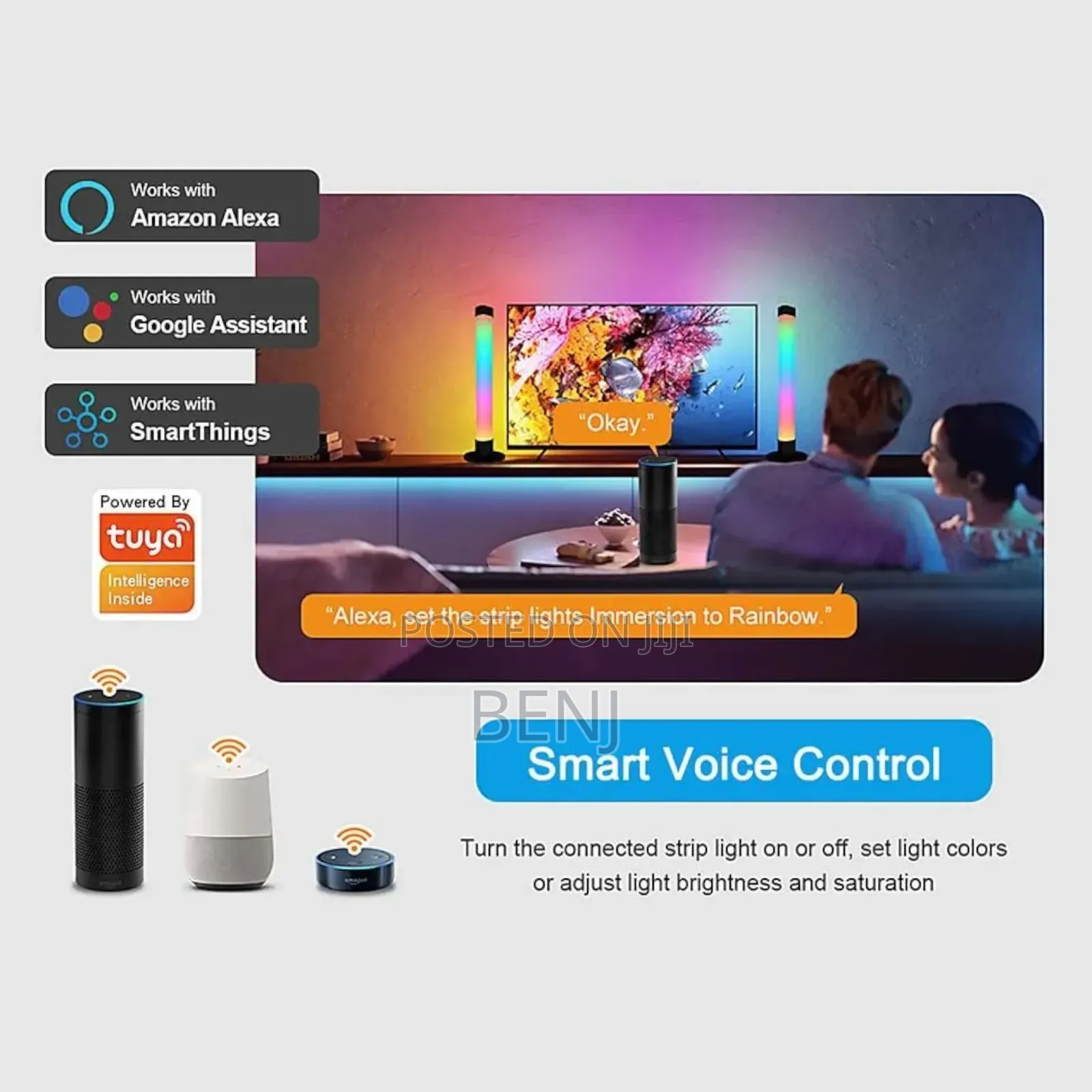 Smart RGB Led Light Bars | Ambient | Youtube | Tiktok