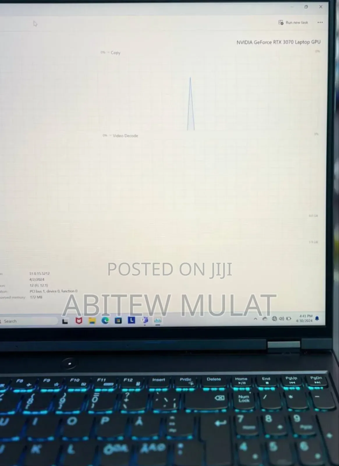 New Laptop Lenovo Legion 5 16GB Intel Core I7 SSD 1T