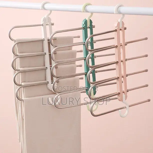 Hanglite 5-in-1 Trouser Hanger የሱሪ ማስቀመጫ