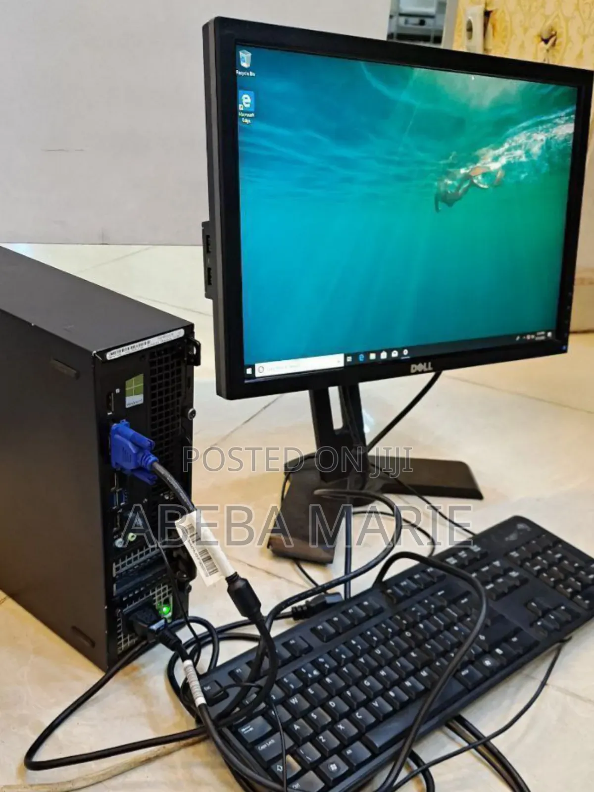 New Desktop Computer Dell OptiPlex 3020 4GB Intel Core I5 SSD 500GB