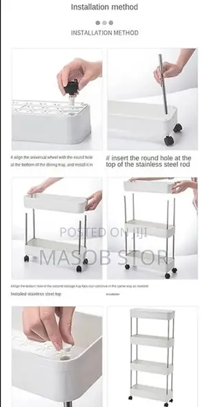 ለኮስሞ ፤ለፍራፍሬ እና ለተለያዩ ነገሮች የሚሆን መደርደሪያ