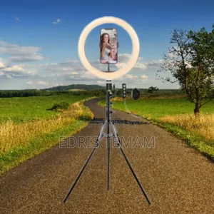 Photo - 10" Led Ring Light for Makeup Vlogs
