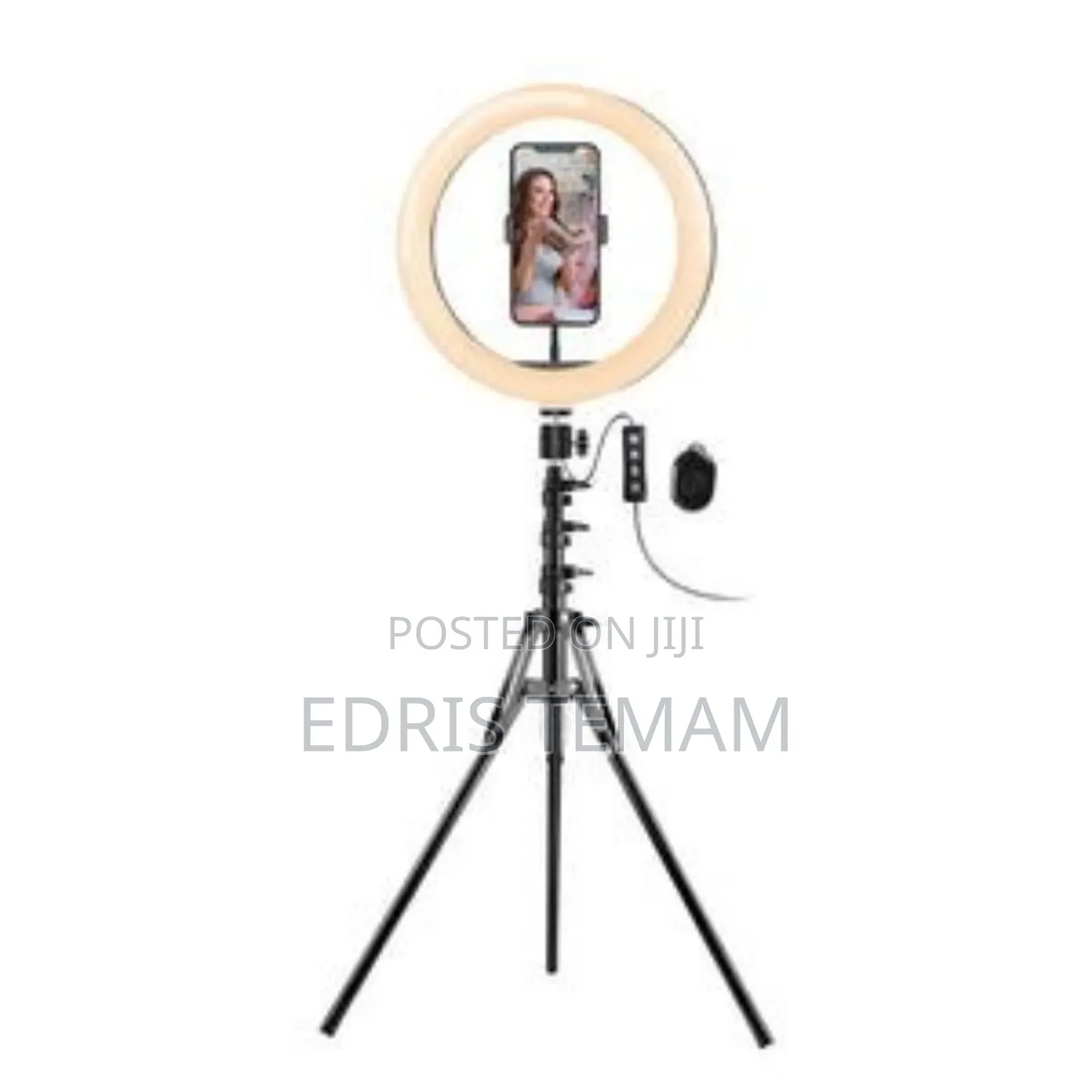 Compact 10" Ring Light With Tripod