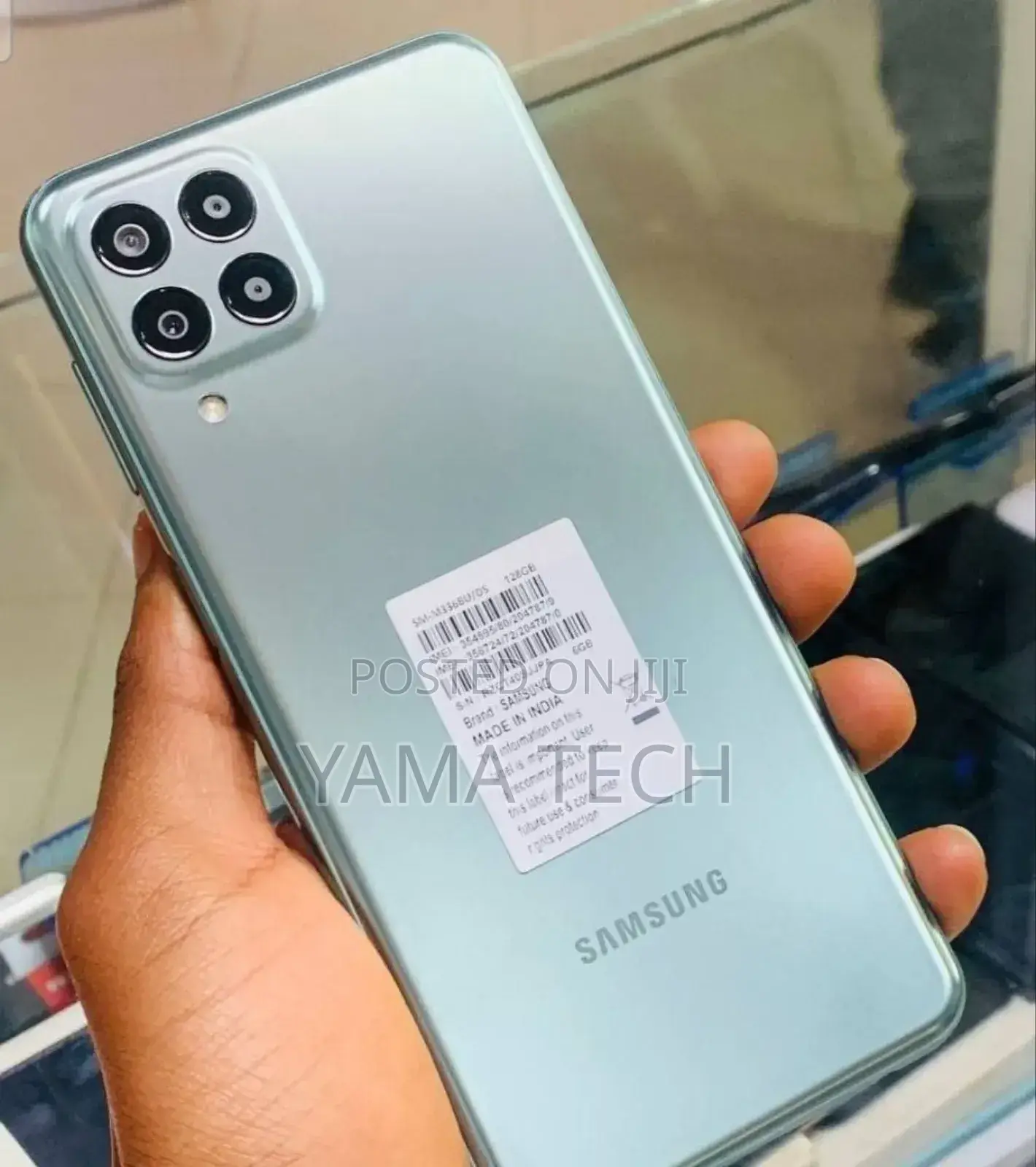 New Samsung Galaxy M33 5G 128 GB Blue