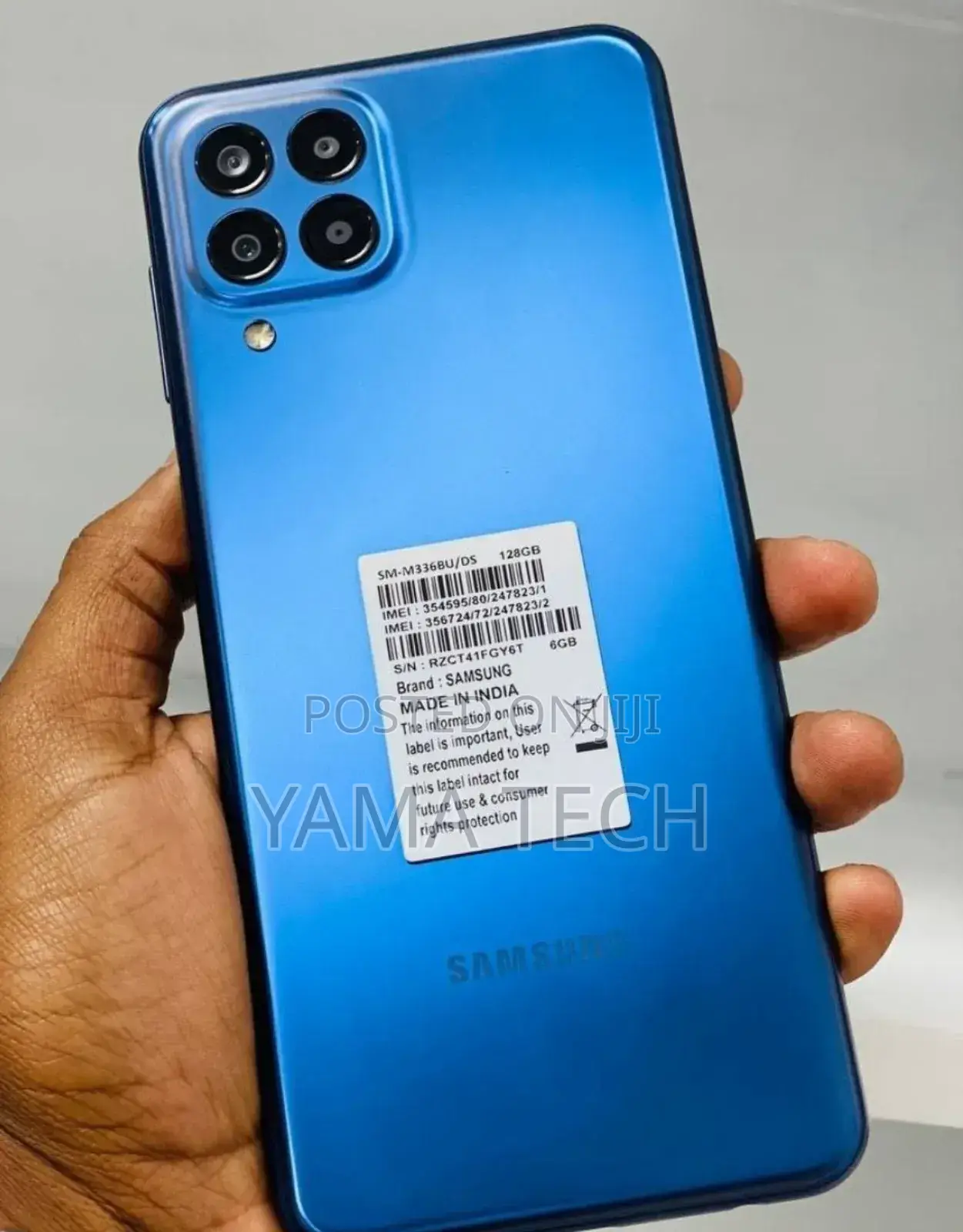 New Samsung Galaxy M33 5G 128 GB Blue