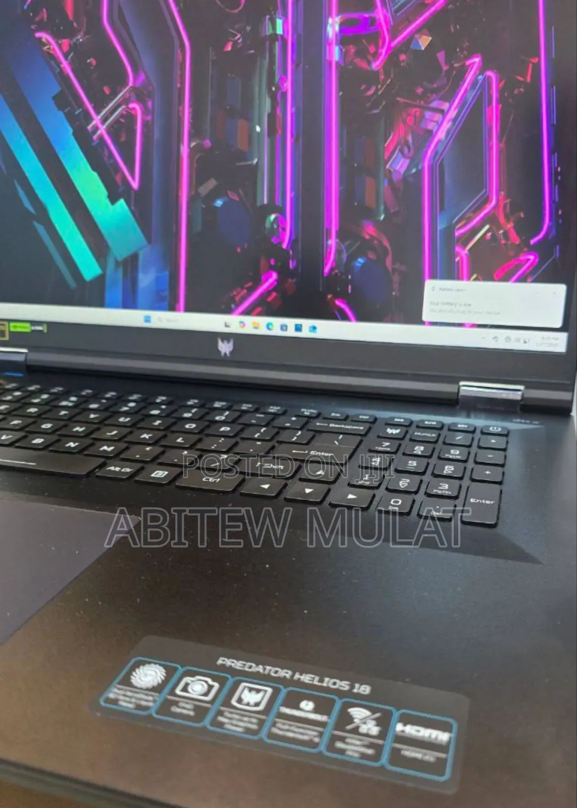 New Laptop Acer Predator Helios 16 32GB Intel Core I9 SSD 1T