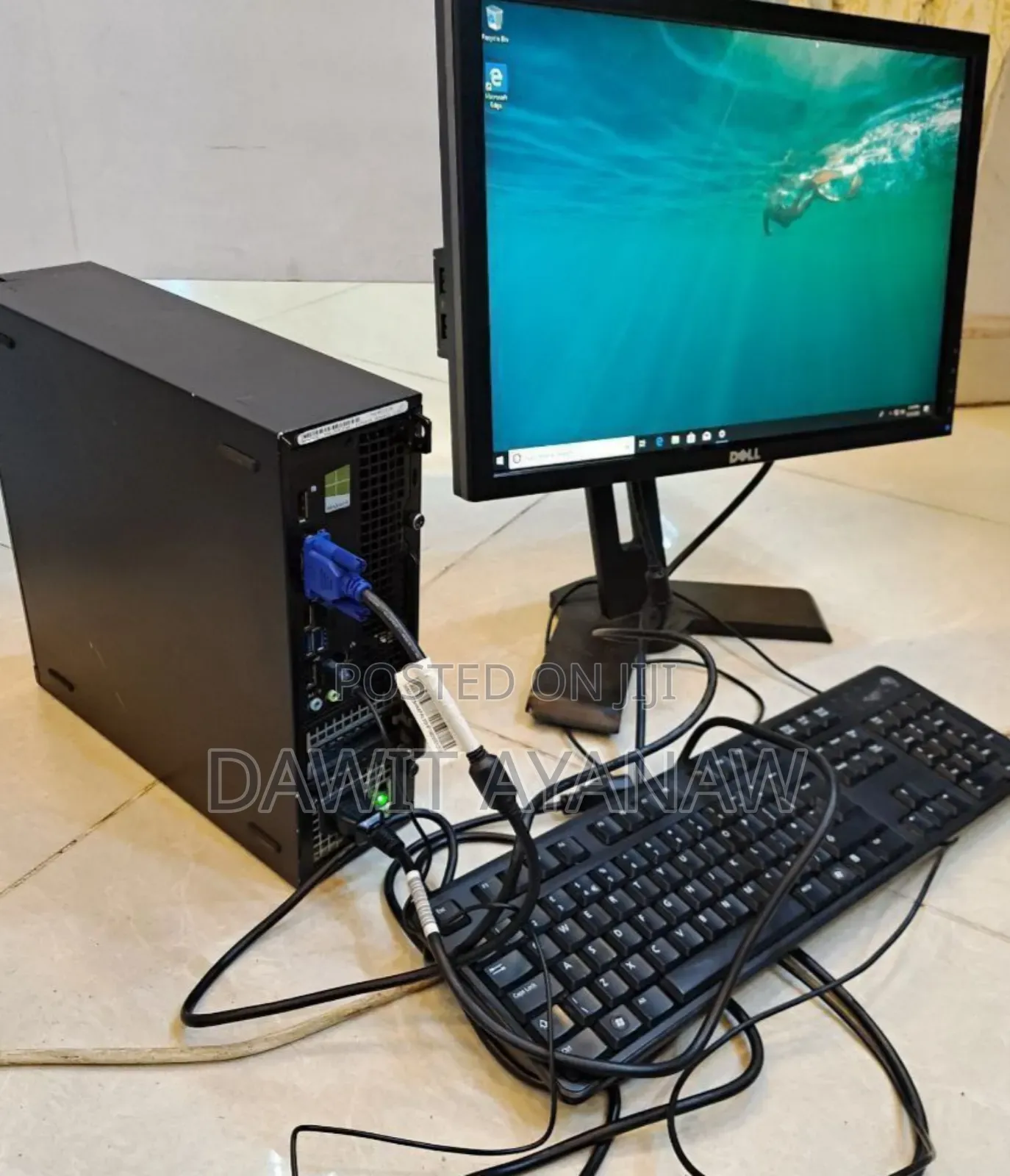 New Desktop Computer Dell OptiPlex 3020 4GB Intel Core I5 HDD 500GB