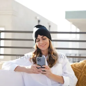 Pink Black Migraine Headache Relief Gel Cap