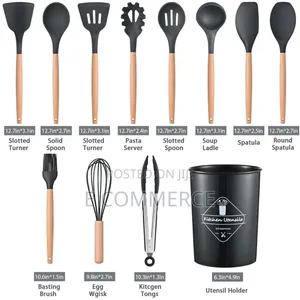 12pcs Silicon Kitchen Sets