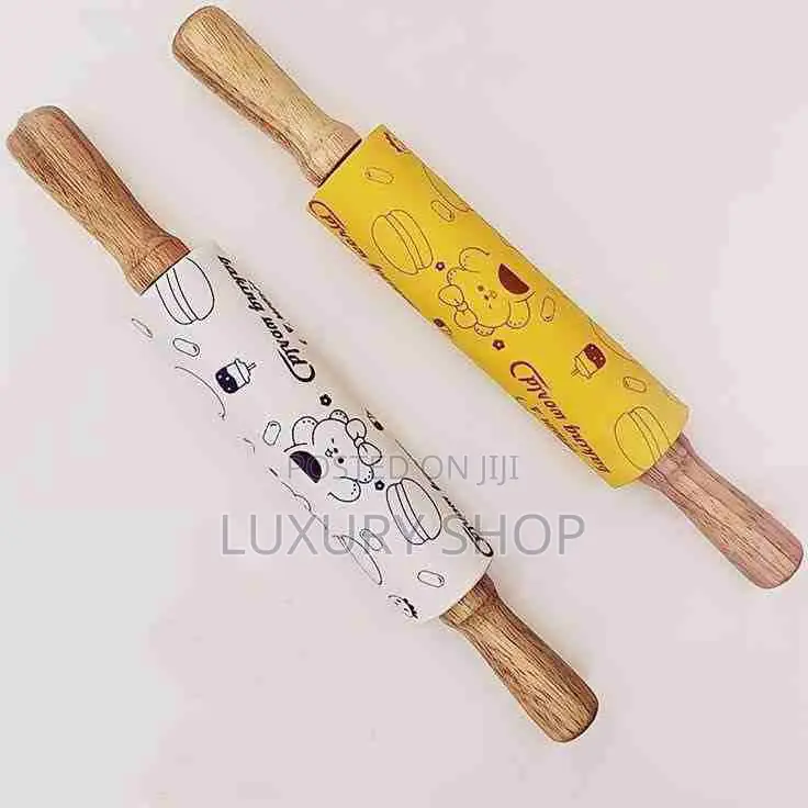 Silicon Rolling Pin የሊጥ መዳመጫ