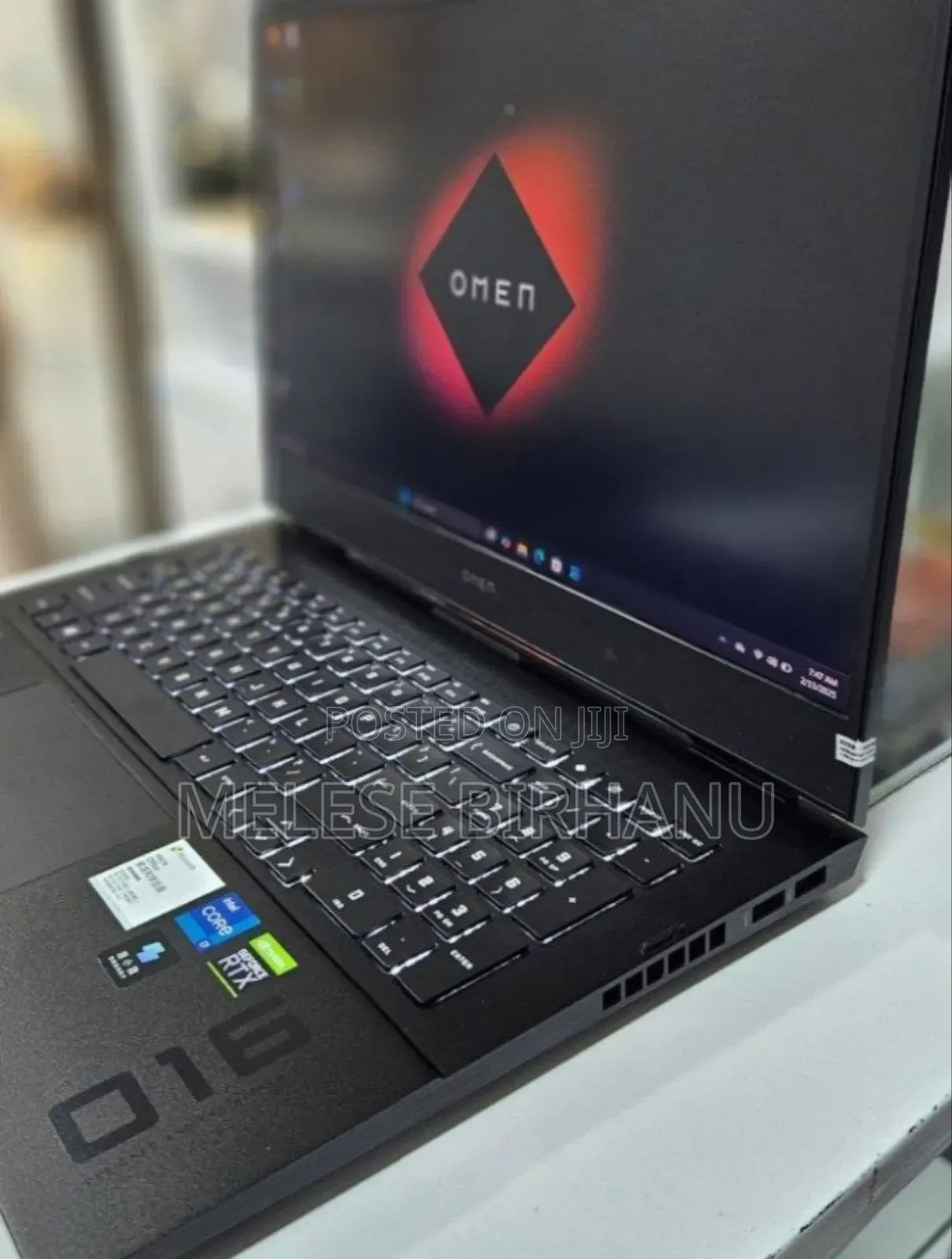 New Laptop HP Omen 16 16GB Intel Core I7 SSD 512GB