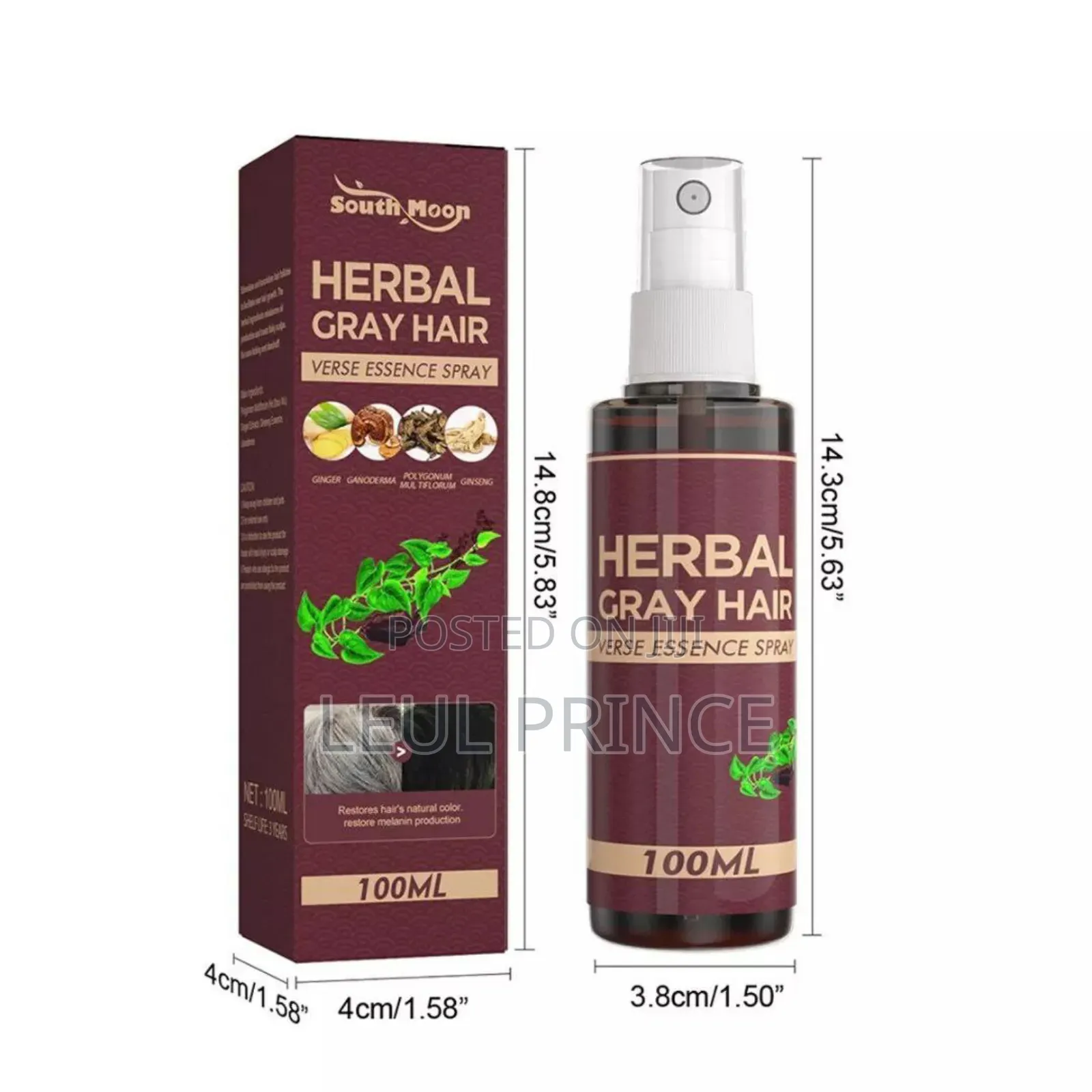 Herbal Gray Hair ሽበት ማጥፊያ