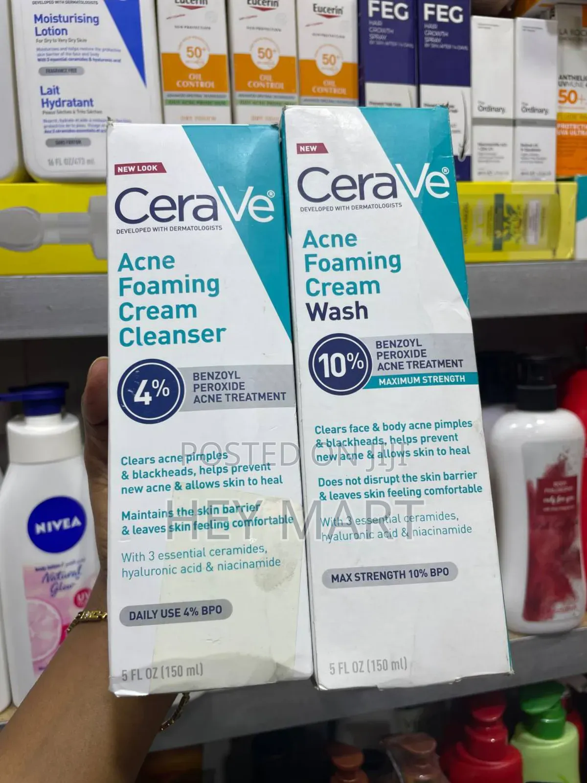 Acne Face Wash With Benzoyl Peroxide 4% 100%