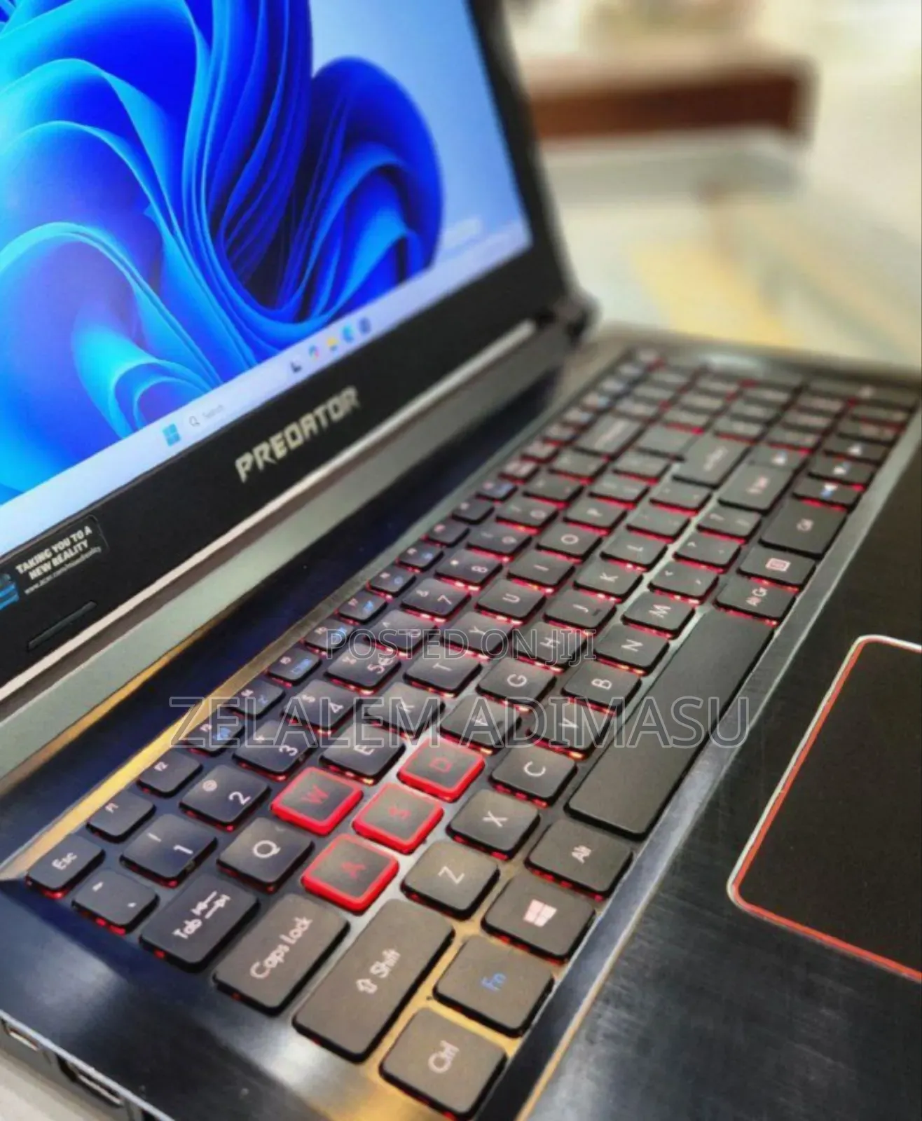 New Laptop Acer Predator 17 16GB Intel Core I7 SSD 256GB