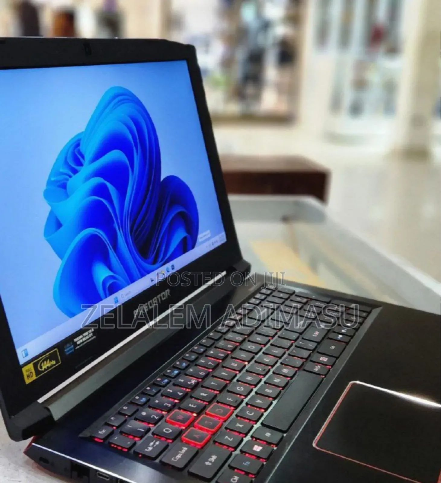 New Laptop Acer Predator 17 16GB Intel Core I7 SSD 256GB