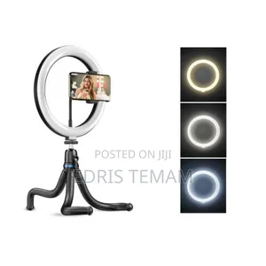 Photo - 10 Inch Ring Light With Tripod