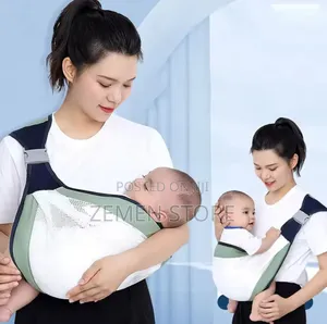 Photo - Baby Sling Carrier በተለያየ መንገድ ልጆቹን ለመያዝ ምቹ