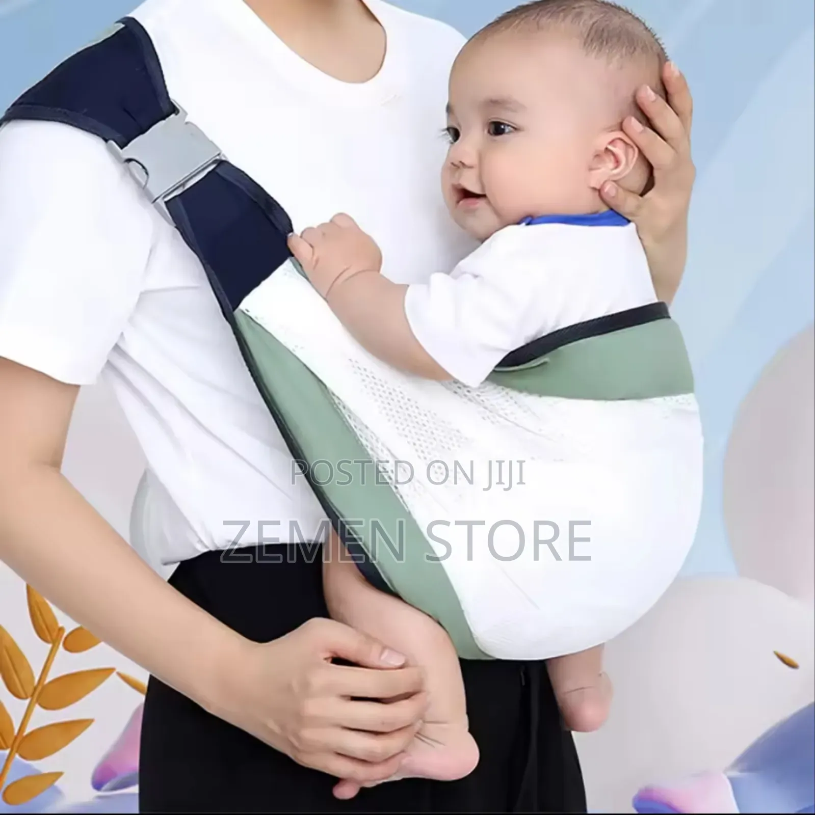 Baby Sling Carrier በተለያየ መንገድ ልጆቹን ለመያዝ ምቹ