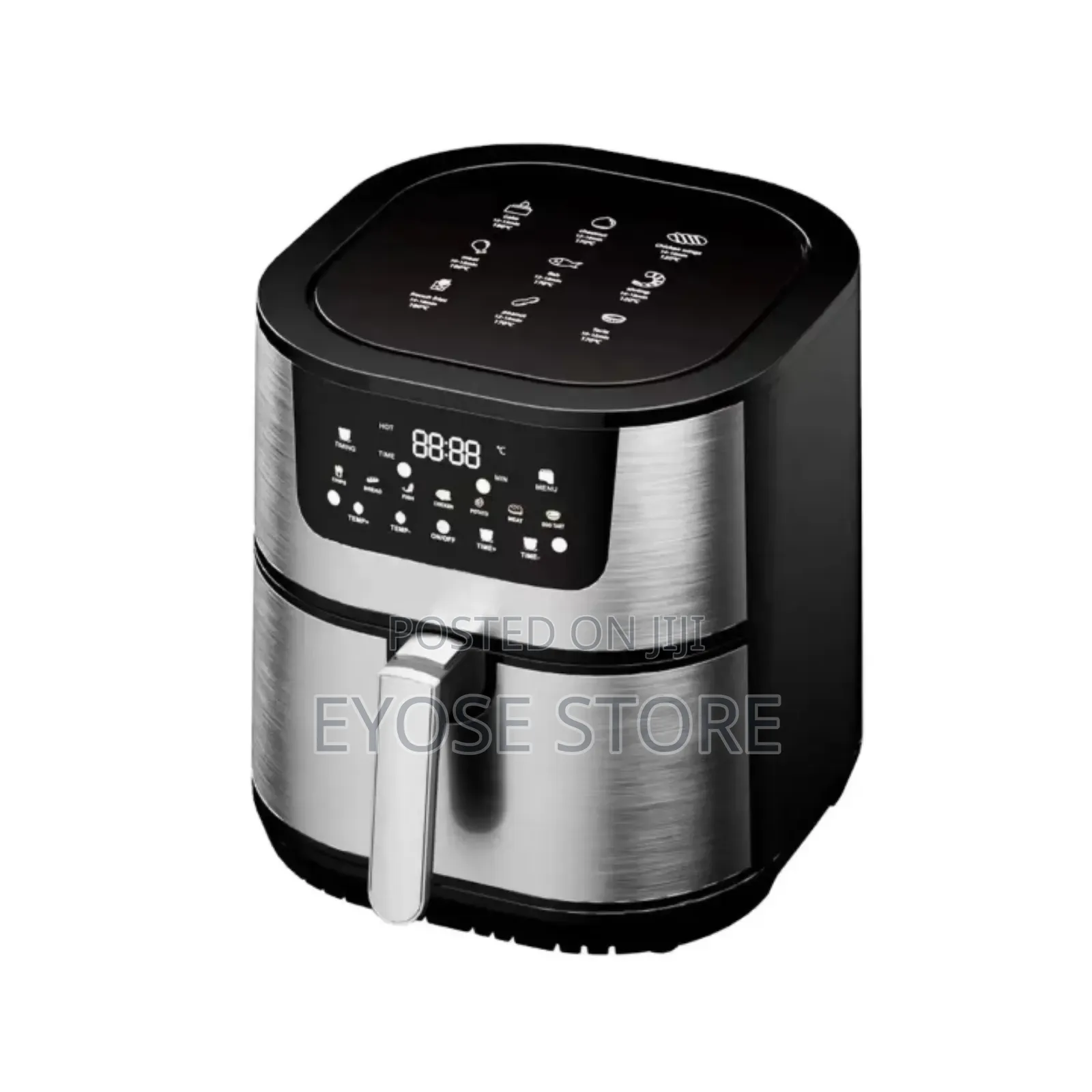 በአንድ ጊዜ 5.5 ሊትር ምግብ ያበስሉበታል 
 1400 W ሃይል የሚጠቀም ፈጣን