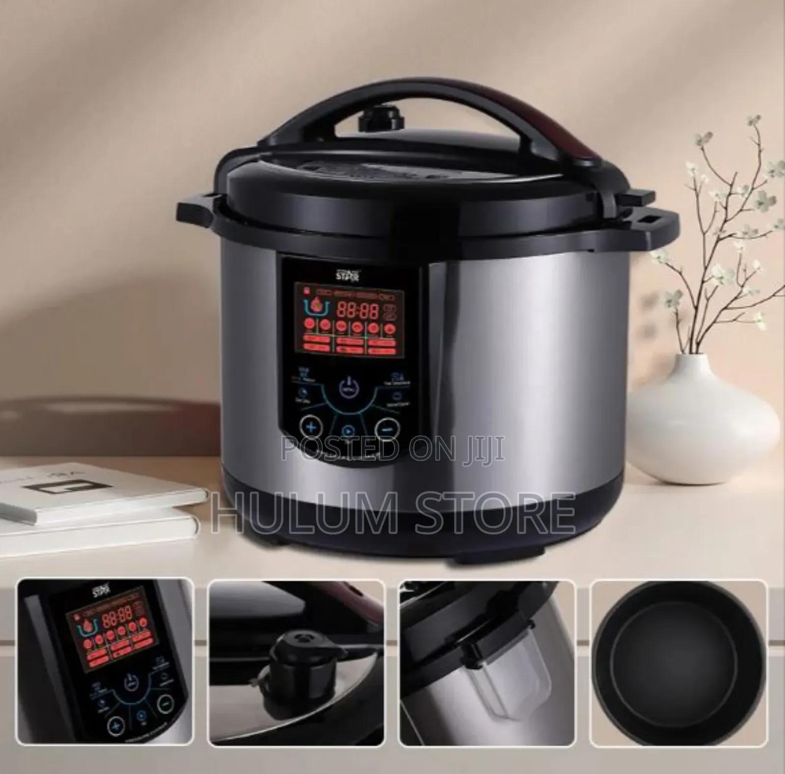 Winning Star 1350w Multifunction Electric Pressure Cooker