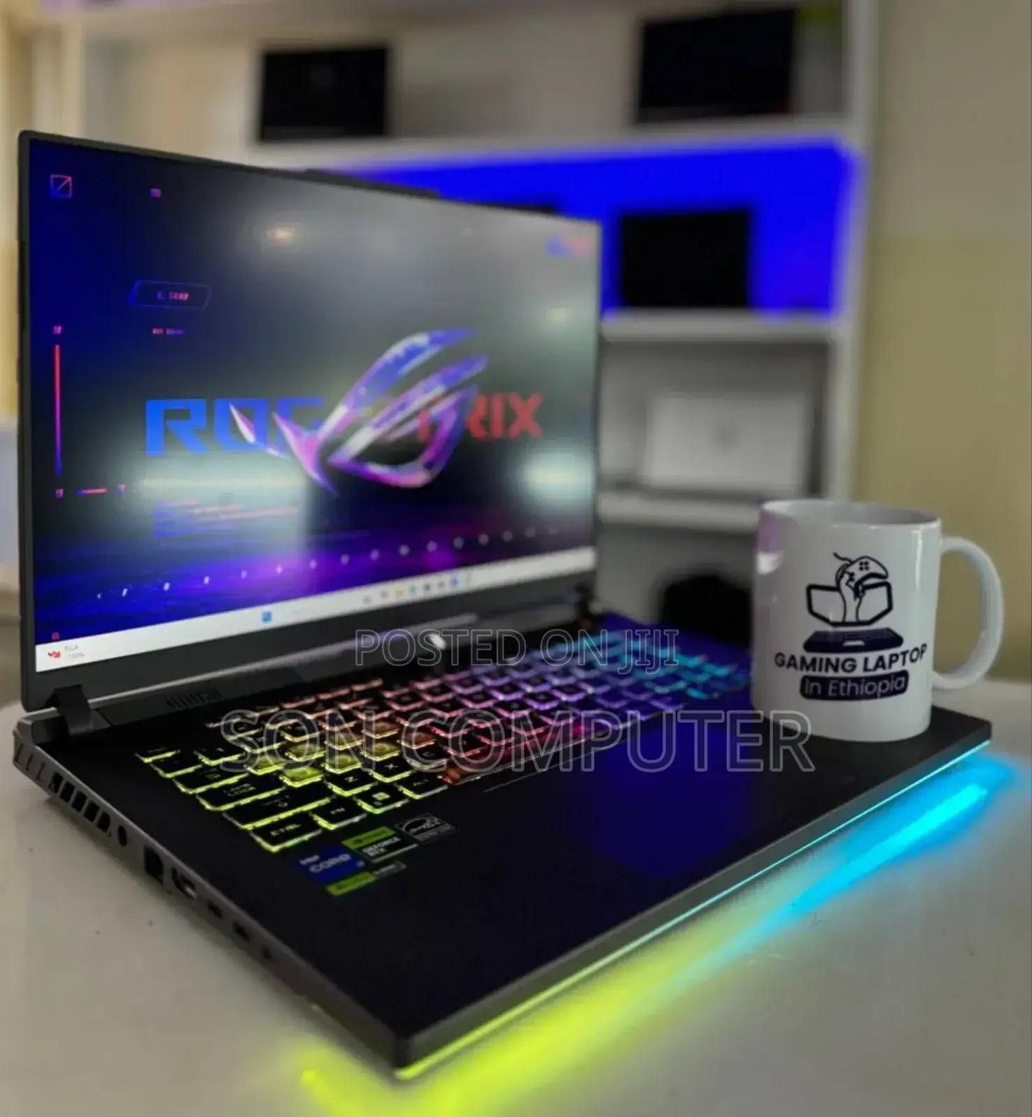 New Laptop Asus ROG Strix G16 G614 16GB Intel Core I7 SSD 1T