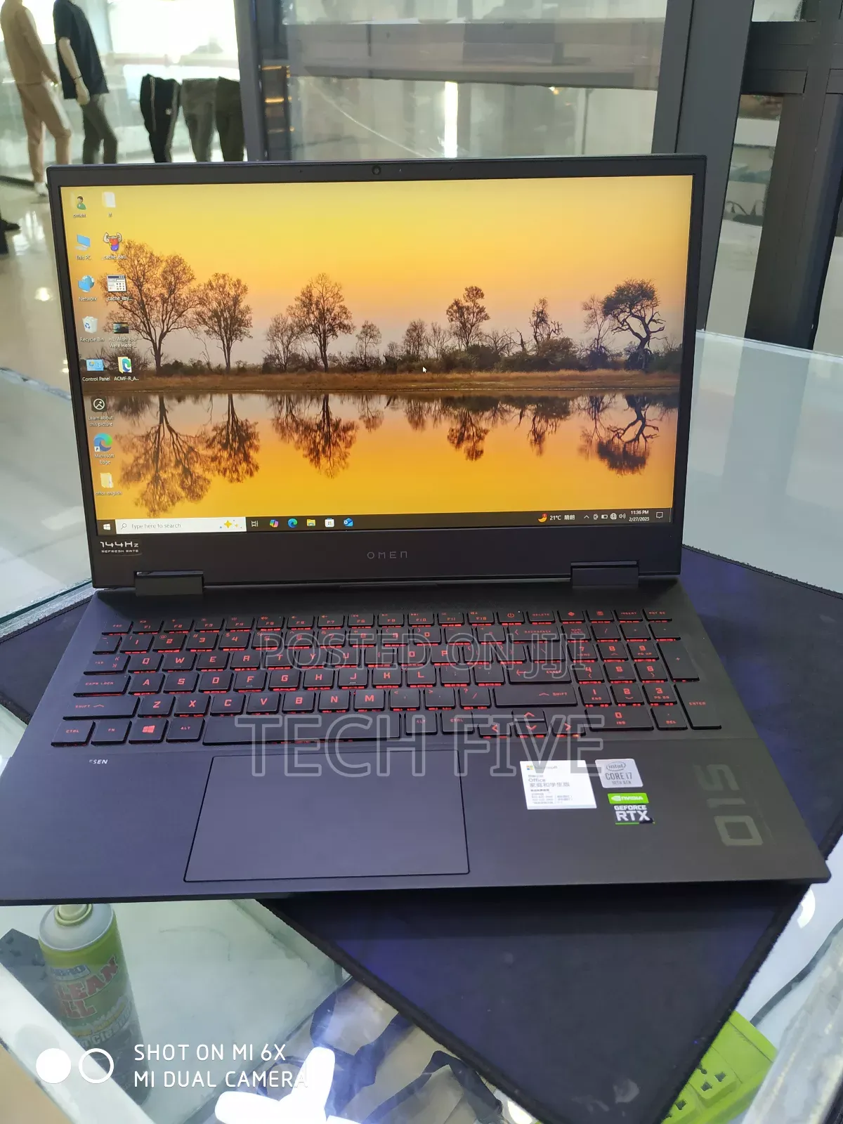 New Laptop HP Omen 15 16GB Intel Core I7 SSD 1T