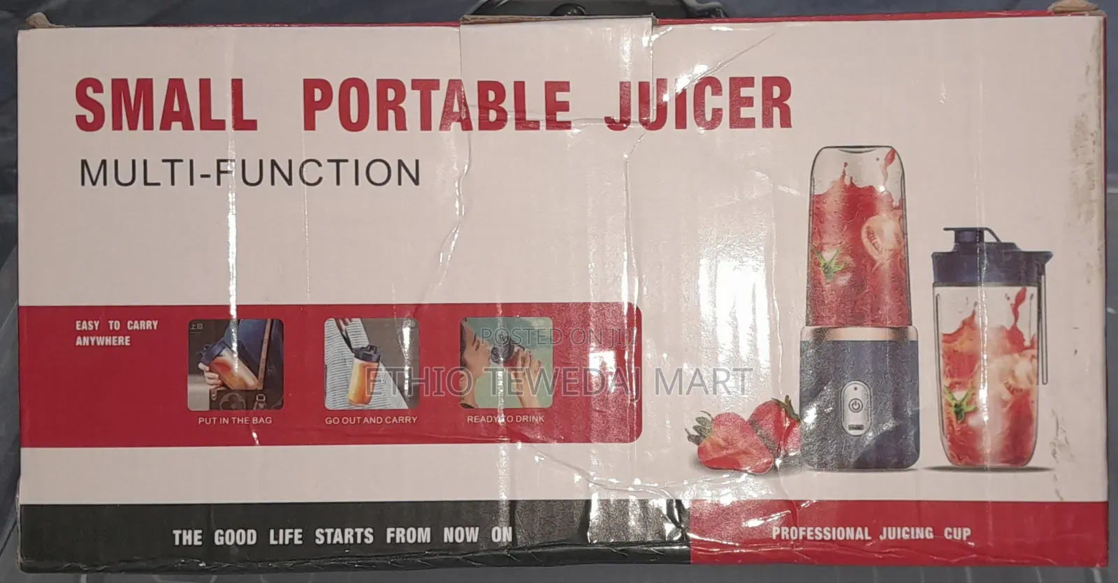 Portable Juicer With Extra Cup