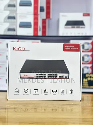 Photo - Kico 16 Port Poe Switch
