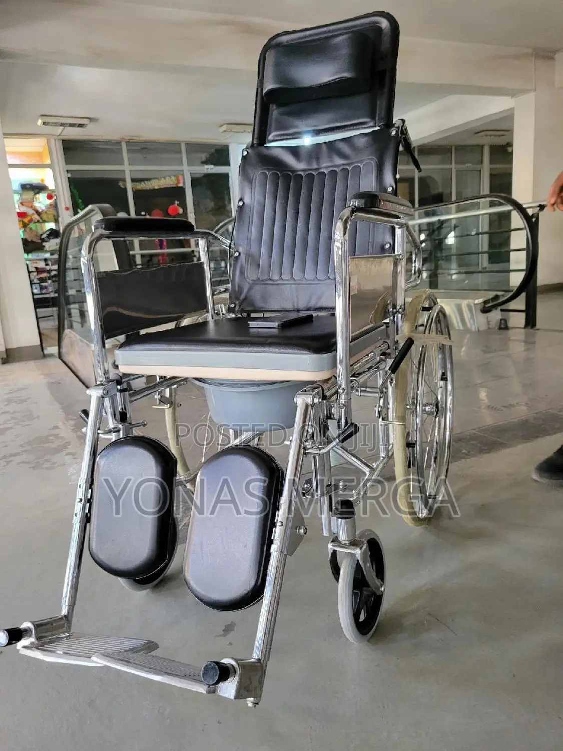 Toilet Wheelchair፮外wheelchair፭阡ዊልቼር℥Zheadrest Neck Support