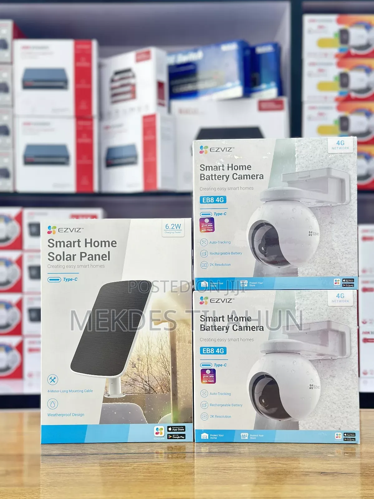 Ezviz Eb8 Wireless 4g Sim CCTV Camera With Solar Pannel