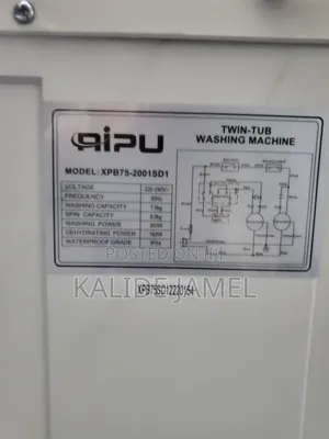 Ripu 7.5 Kg Weshing Mashen