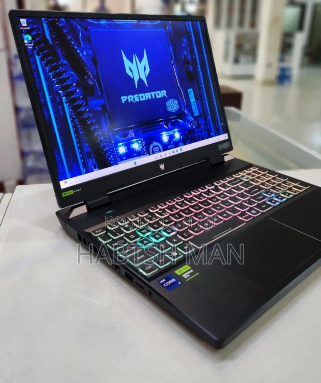 New Laptop Acer Predator Helios 300 16GB Intel Core I9 SSD 1T