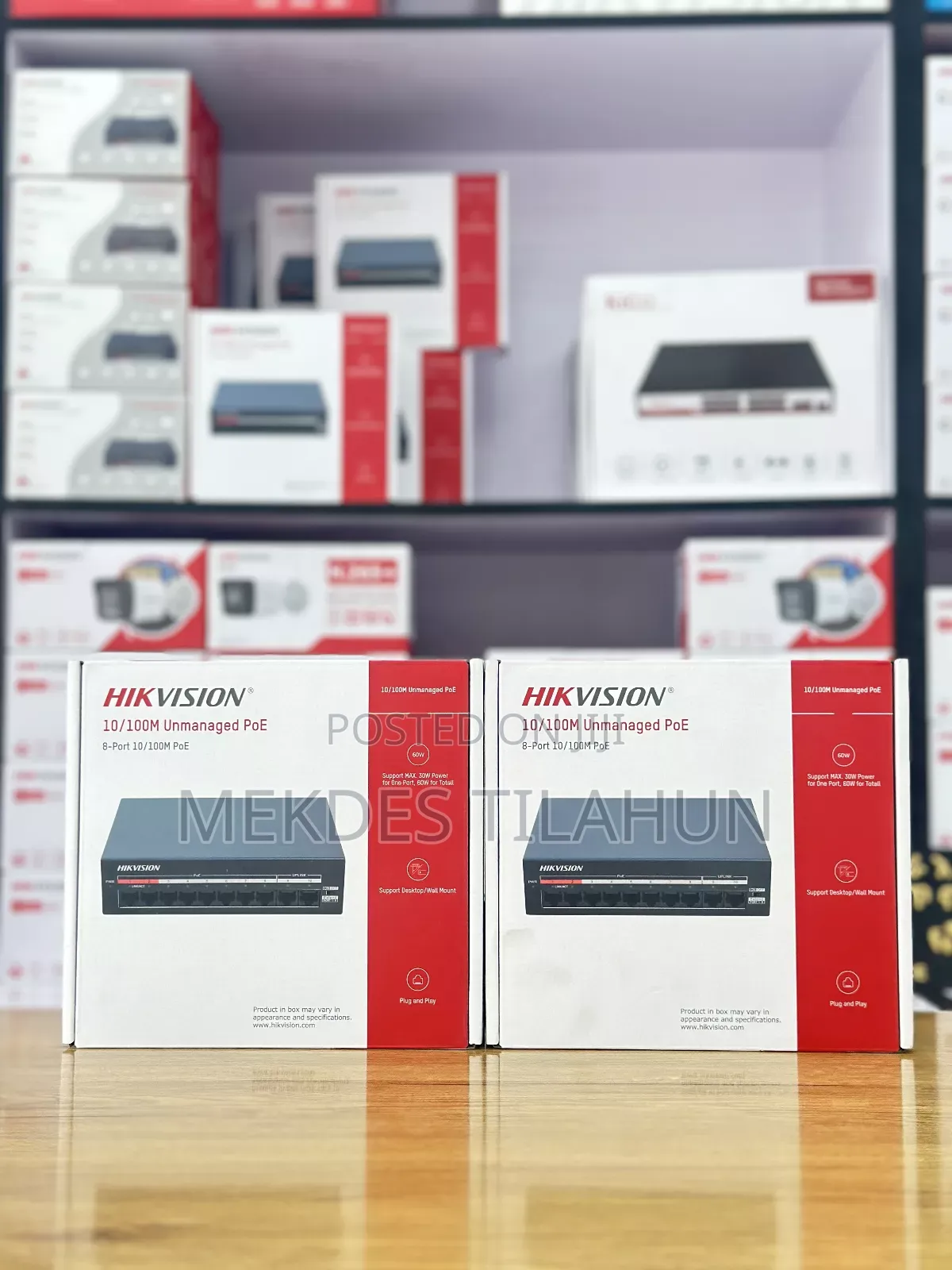 Hikvision 8 Port Poe Switch