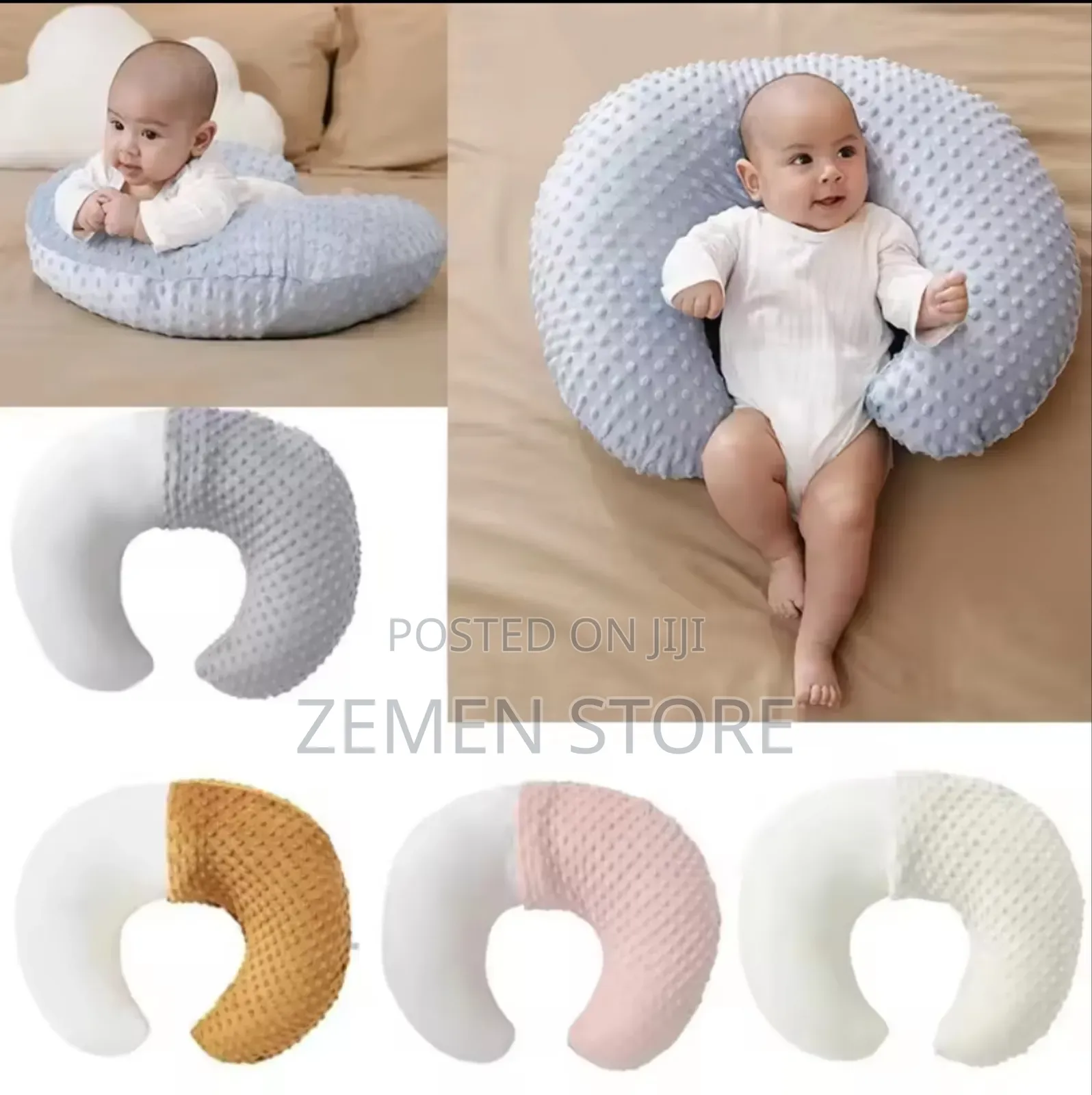 Baby Pillow የማጥቢያ ደንገል መቀጨትን አደጋን ይከላከላል