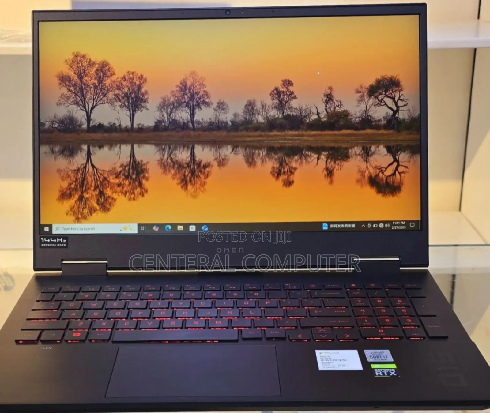 New Laptop HP Omen 17-An188nr 16GB Intel Core I7 SSD 1T