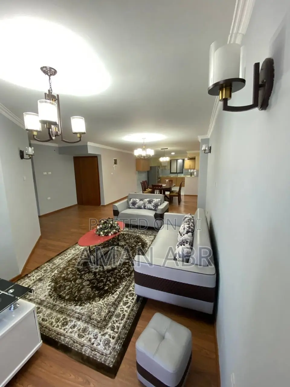 Furnished 3bdrm Apartment in Nicholas Mitsopoulos, Bole for rent