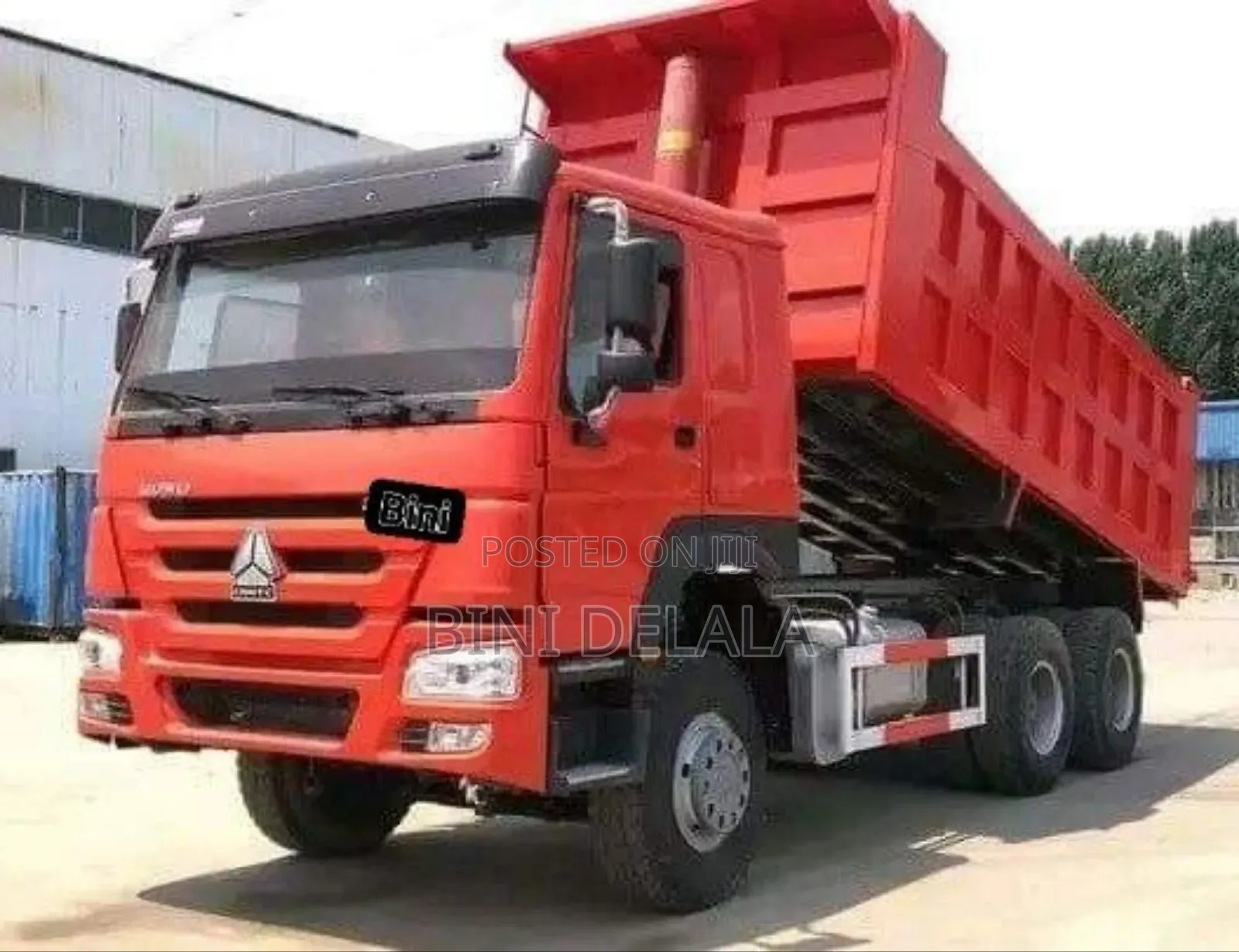 New Sinotruk Howo 2025 Red